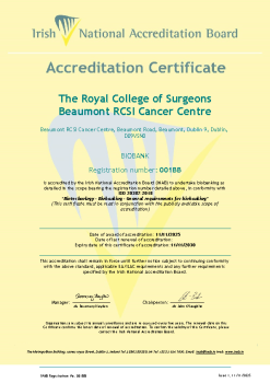 Beaumont RCSI Cancer Centre - 001BB Cert summary image