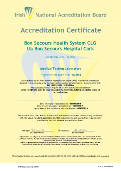Bon Secours Health System CLG t/a Bon Secours Hospital Cork -153MT Cert  summary image