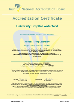 University Hospital Waterford - 170MT Cert  summary image