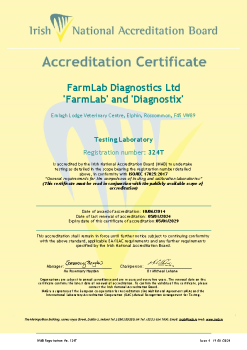 FarmLab Diagnostics Ltd t/a 'FarmLab' and 'Diagnostix' - 324T Cert summary image
