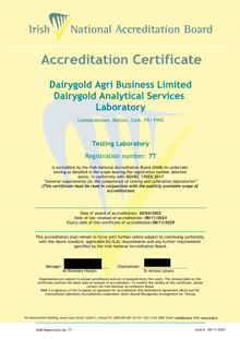 Dairygold Agri Business Limited  7T Cert thumbnail