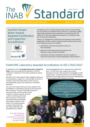 INAB Newsletter Winter 2019