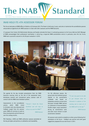 INAB Newsletter May 2012