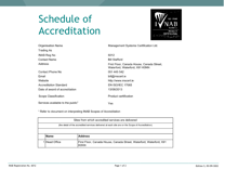 Management Systems Certification Ltd  6012 Scope thumbnail