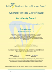 Cork County Council  16T Cert thumbnail