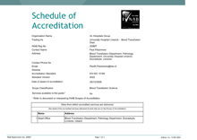 UL Hospitals Group t/a University Hospital Limerick  Blood Transfusion  209MT Scope thumbnail